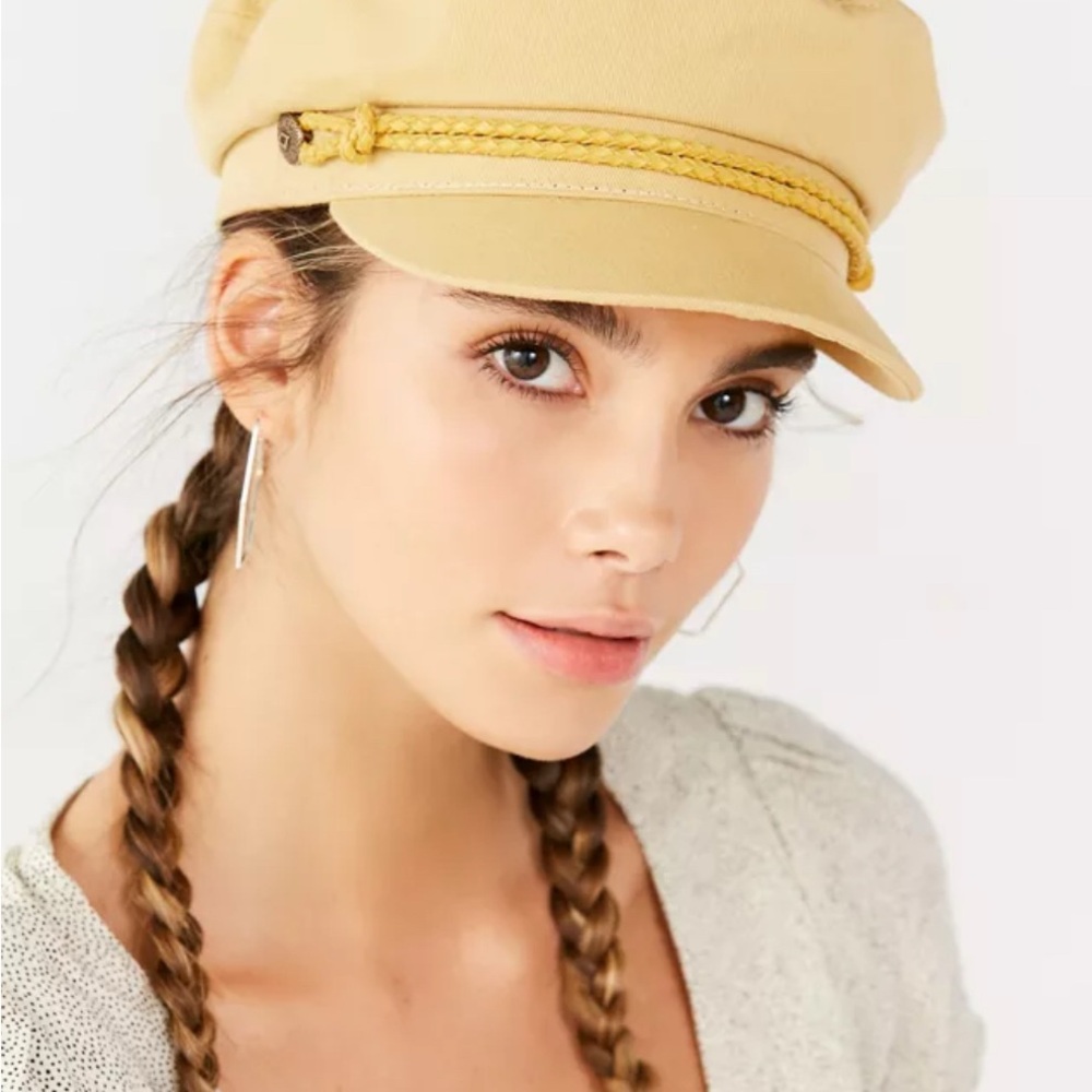 Brixton Fiddler Yellow Fisherman Hat - Picture 3 of 7